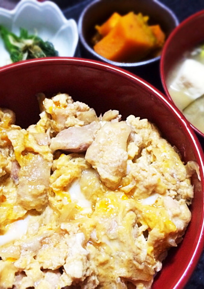 簡単♪たまごふわとろの親子丼-レシピのメイン写真