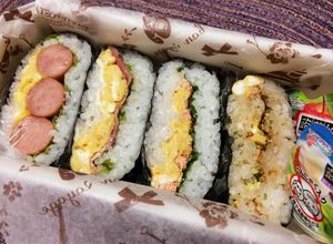 おにぎらずの節約包み方♡私の一番お勧め-レシピのメイン写真