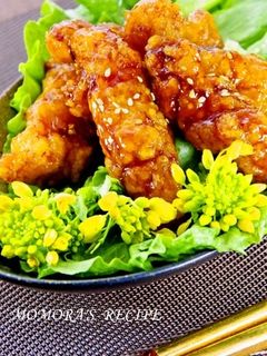 鶏胸肉で簡単手羽風揚げない甘辛照焼チキン-レシピのメイン写真