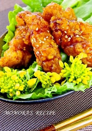 鶏胸肉で簡単手羽風揚げない甘辛照焼チキン-レシピのメイン写真