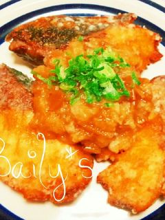 鰤焼き~なめ茸おろしのせ♪-レシピのメイン写真
