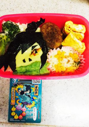 妖怪ウォッチ オロチ☆キャラ弁【簡単】-レシピのメイン写真
