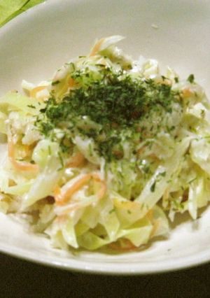 レンジで★キャベツとホタテ缶のサラダ-レシピのメイン写真