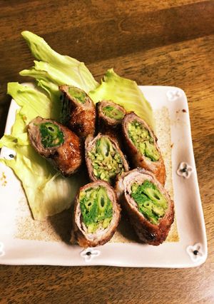 豚肉ふきのとうぐるぐる巻き-レシピのメイン写真