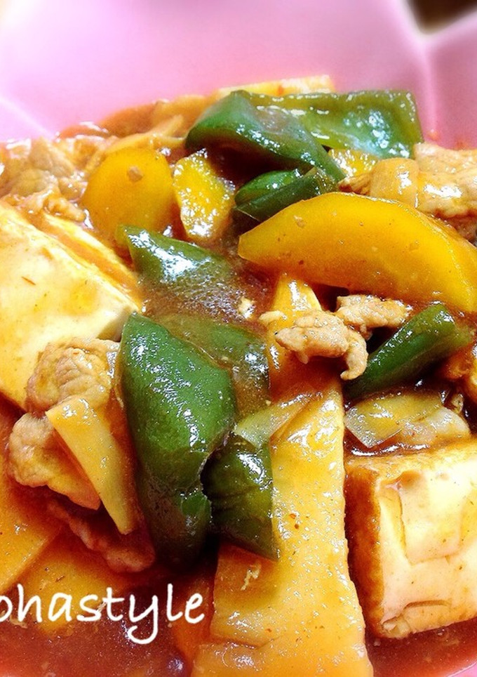 厚揚げとたけのこと豚肉のうま煮-レシピのメイン写真