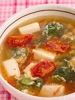 トマトのかき玉コンソメスープ-レシピのメイン写真
