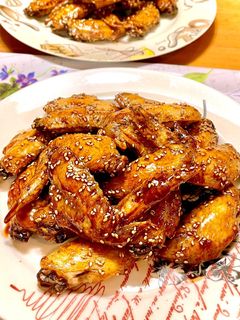 鶏手羽先の甘辛揚げ-レシピのメイン写真