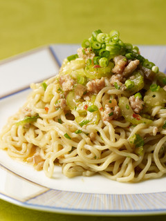 さっぱり鶏とセロリの冷やし和え麺-レシピのメイン写真
