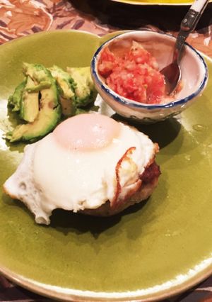 ☆トマトサルサアボカドハンバーグ-レシピのメイン写真
