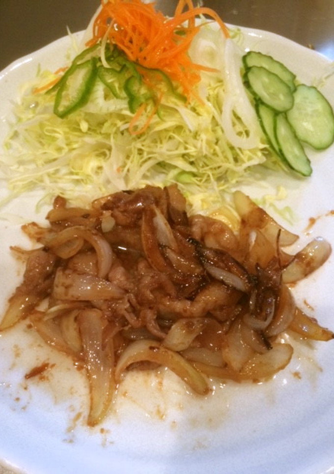 簡単で適当な豚のしょうが焼き-レシピのメイン写真