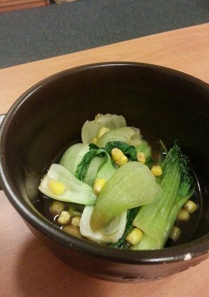 レンジ☆簡単チンゲン菜のおひたし風-レシピのメイン写真