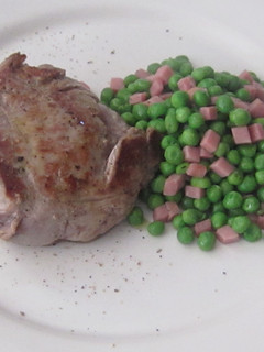 ハムとグリンピースの炒め物-レシピのメイン写真
