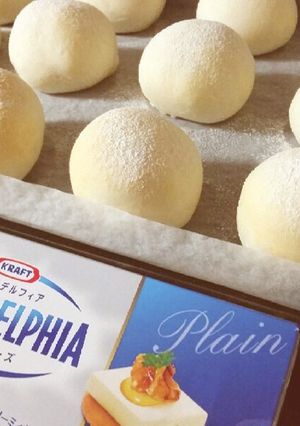我が家のクリームチーズ入り白パン ♡.*-レシピのメイン写真