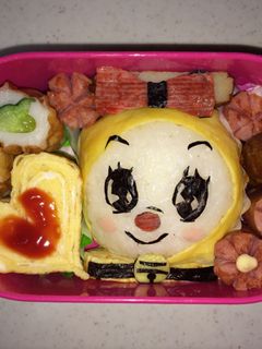 ドラミちゃん キャラ弁 簡単!-レシピのメイン写真