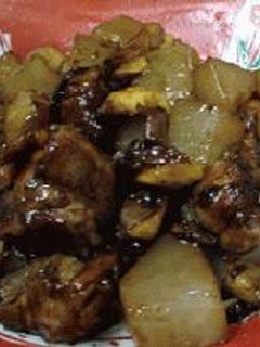豚肉と大根と栗のオイスターソース煮-レシピのメイン写真