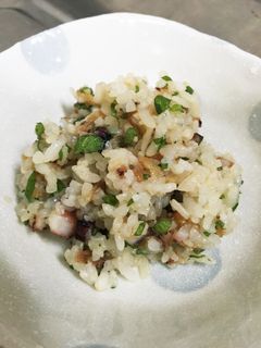残ったゲソ天で☆お手軽まぜごはん-レシピのメイン写真