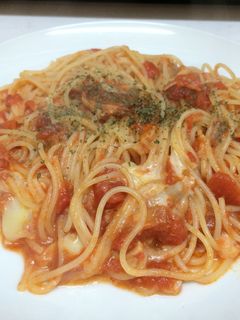 モッツァレラチーズのトマトパスタ-レシピのメイン写真