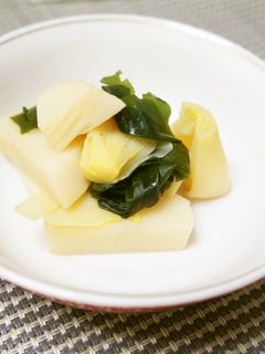 春の香りの煮物 筍の若竹煮-レシピのメイン写真