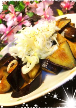 簡単おつまみ茄子のバター醤油炒め-レシピのメイン写真