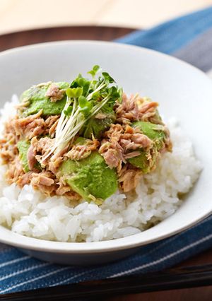シーチキンとアボカドのサラダ丼-レシピのメイン写真