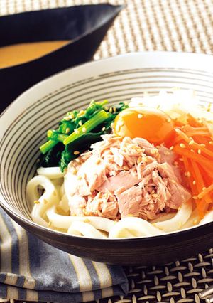 素材そのままシーチキンでビビンうどん-レシピのメイン写真