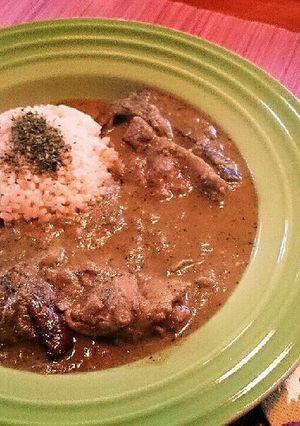 ココナッツクリームカレー/トマト×小松菜-レシピのメイン写真