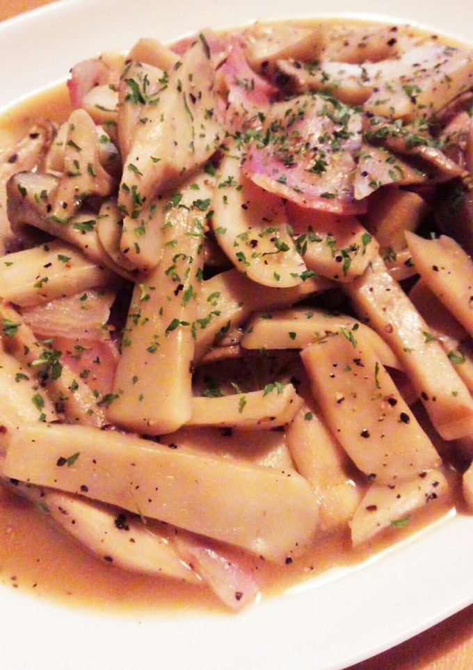 エリンギとベーコンのバターしょう油炒め❀-レシピのメイン写真
