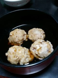 鶏だんごのあんかけ☆-レシピのメイン写真