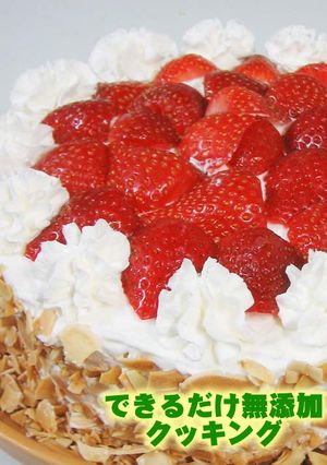 クリスマスケーキ-レシピのメイン写真