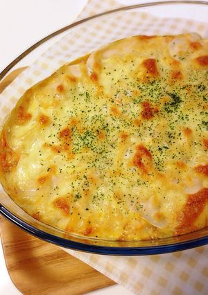 わが家の＊餃子の皮de豆腐ラザニア-レシピのメイン写真