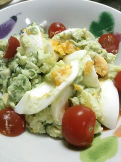 アボカドの和風ポテトサラダ-レシピのメイン写真