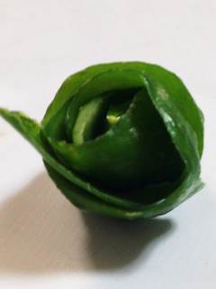 スライス胡瓜の残り☆ボール?薔薇?-レシピのメイン写真