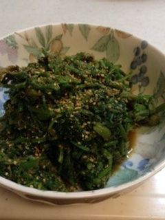せりの胡麻和え♪♪-レシピのメイン写真