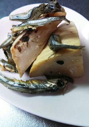 たけのことおじゃこのポン酢炒め-レシピのメイン写真