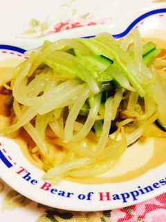 すぐ出来る!もやしナムル ♩-レシピのメイン写真