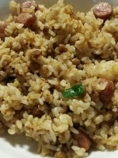 納豆チャーハン-レシピのメイン写真