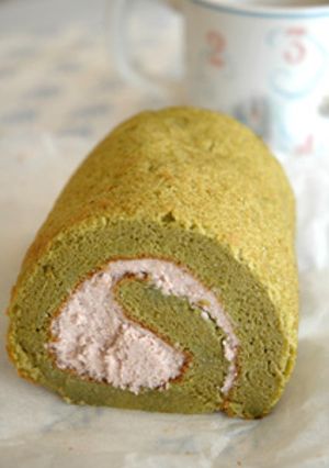抹茶ロールケーキ-レシピのメイン写真