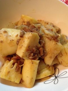 タケノコと合挽きのカレー炒め-レシピのメイン写真