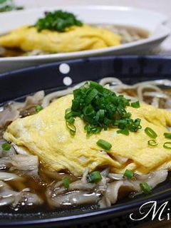 チキンオムうどん-レシピのメイン写真