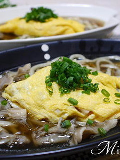 チキンオムうどん-レシピのメイン写真