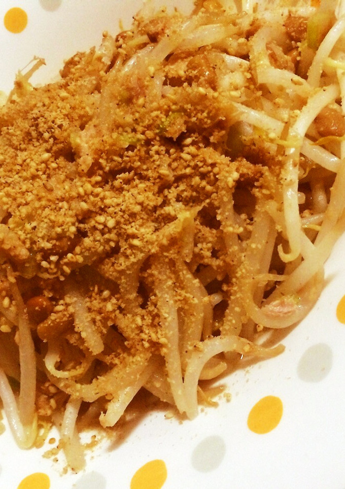もやしと納豆の簡単炒め物-レシピのメイン写真