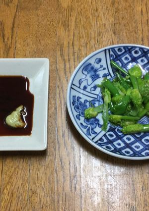 産直農家の「葱坊主の素炒め」-レシピのメイン写真