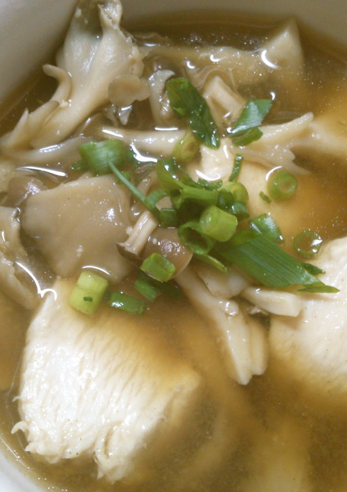 簡単！　鶏肉と　きのこの　コンソメ煮！-レシピのメイン写真