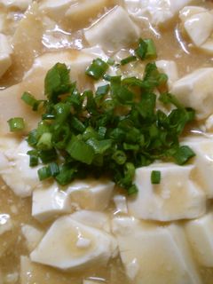 簡単! 豆腐と 筍の とろみあんかけ♪-レシピのメイン写真