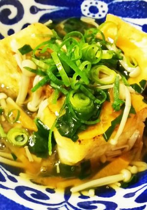 ◇揚だし豆腐のとろ～り☆野菜あんかけ◇-レシピのメイン写真