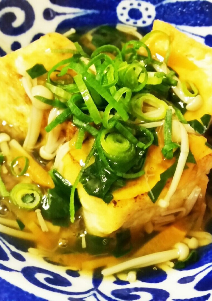 ◇揚だし豆腐のとろ～り☆野菜あんかけ◇-レシピのメイン写真