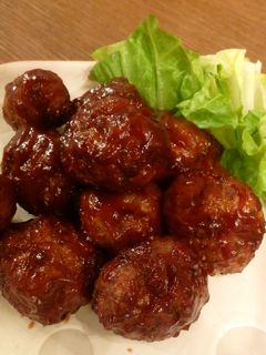 簡単☆鰯のつみれ揚げ団子(ミートボール味-レシピのメイン写真