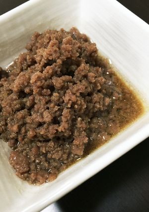 合挽き肉！絶対失敗しない速攻甘辛そぼろ-レシピのメイン写真