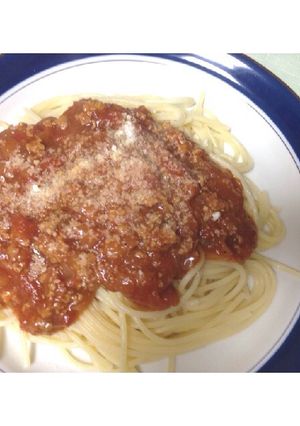 スパゲッティミートソース-レシピのメイン写真