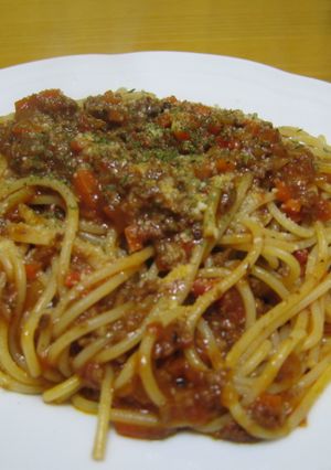 ***幸せミートソースパスタ***-レシピのメイン写真